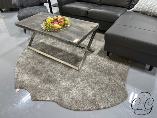 7X9 Grey Shag Custom Designed Area Carpet Rug