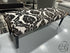 Black & White Damask Print Bench 59x18x18’’ Bench