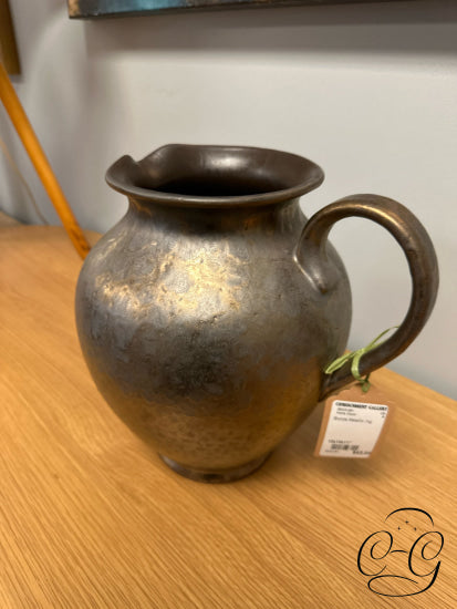 Bronze Metallic Jug Home Decor