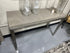 Concrete Top Console Table With Chrome Finish Base