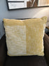 Gold & Tan Colour Block Toss Pillow