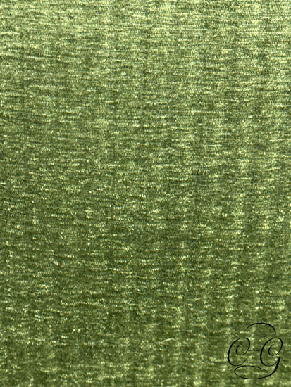 Green Corduroy Like Square Toss Pillow