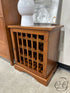 Hardwood Solids Wine Cabinet With Door/Storage For