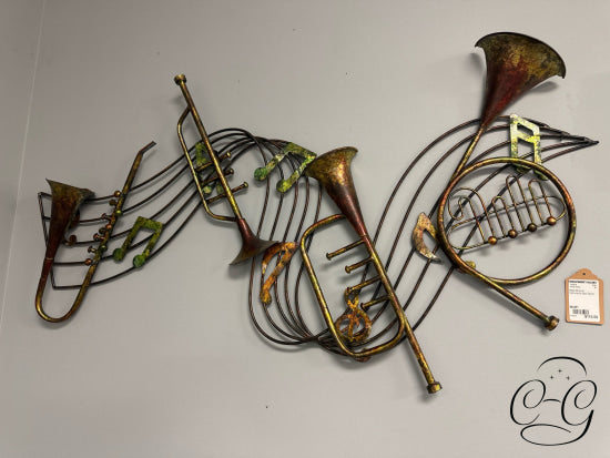 Metal Musical Instruments Wall Decor 40x25’’ Home Decor