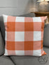 Check Pattern Toss Cushion Pillow