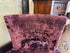 Purple Crush Velvet Slipper Chair 31x30x32’’ Chair