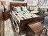 Queen Medium Brown Sleigh Bed 64x89x49’’ Queen Bed