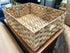 Rectangular Natural Woven Basket Made From Water Hyacinth