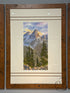 ’Rundle Ramparts I II III’ Canadian Artist: Marilyn Kinsella (Set Of 3) 27x38’’ Artwork