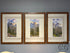 ’Rundle Ramparts I II III’ Canadian Artist: Marilyn Kinsella (Set Of 3) 27x38’’ Artwork