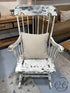 Rustic Weathered White Rocking Chair