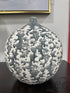 Samantha Pynn Cream/Grey Round Large Ceramic Vase