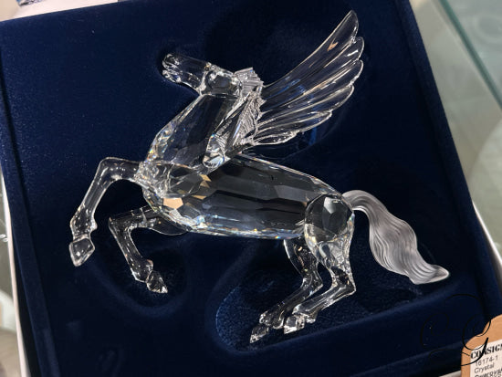 Swarovski Scs 1998 ’Fabulous Creatures: The Pegasus’ Crystal Figurine