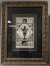 Urn Picture In Ornate Frame With Black Matting