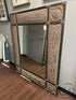 Uttermost Golden Champagne Metal Distressed Finish Wall Mirror