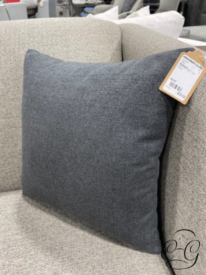 Birchwood Charcoal Fabric Toss Pillow