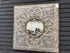 Gold & Silver Embossed Metal Mirror Wall