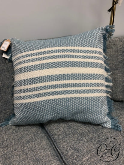 Lr Home Blue & White Design Toss Pillow