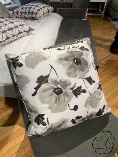 Toss Cushion With Floral Pattern Pillow